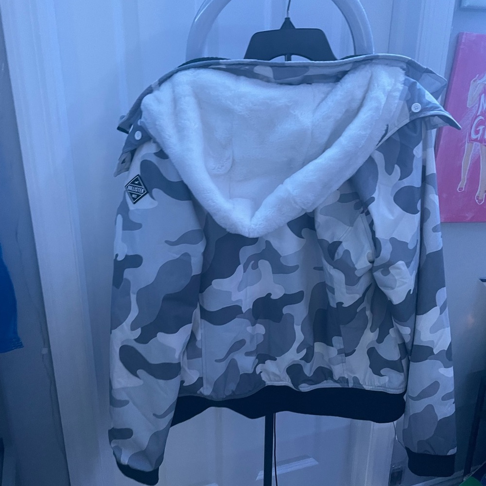 XL camouflage winter coat